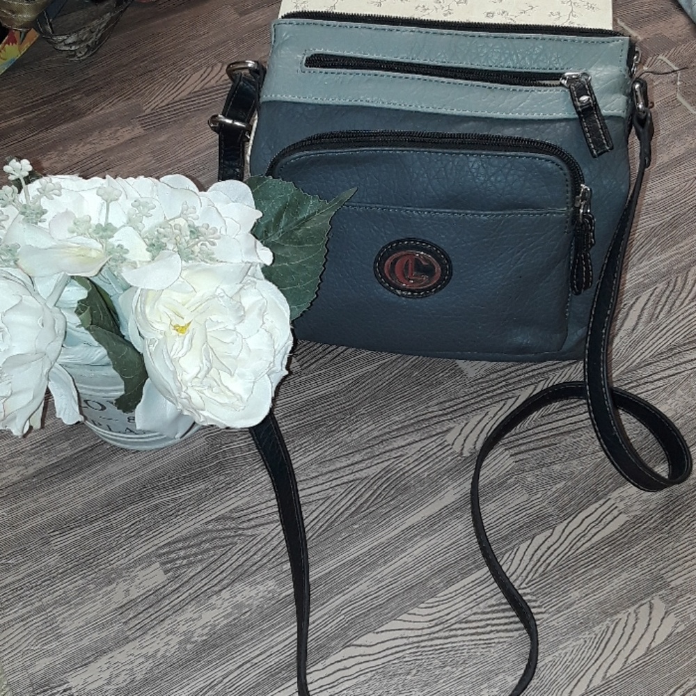 Aurielle CarryLand Pebbled Leather Cross Body